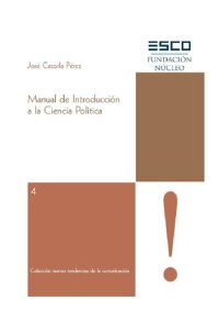 cover of the book Manual de introducción a la ciencia política