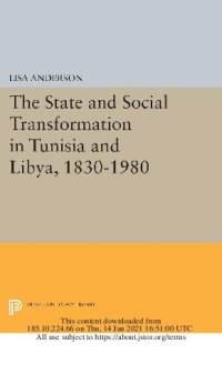 cover of the book The State and Social Transformation in Tunisia and Libya, 1830-1980