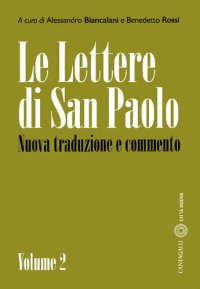 cover of the book Le Lettere di San Paolo. Nuova traduzione e commento