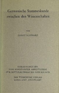 cover of the book Germanische Stammeskunde zwischen den Wissenschaften