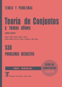 cover of the book Teoria De Conjuntos Y Temas Afines