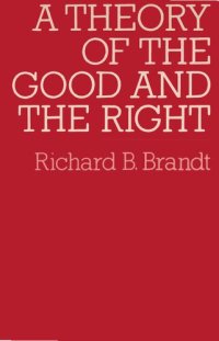 cover of the book Theory of Good and Right