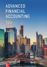 cover of the book Advanced Financial Accounting (12th Edition)