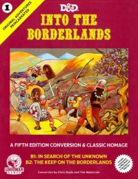 cover of the book Original Adventures Reincarnated #1: Into the Borderlands Hardcover (GMG50001)