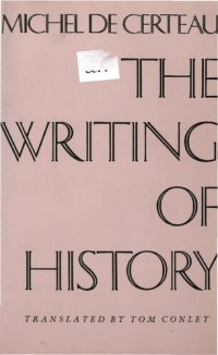 cover of the book The Writing of History