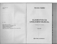 cover of the book Elementos da Linguagem Musical