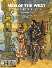 cover of the book Men of the West: Warfare in Glorantha