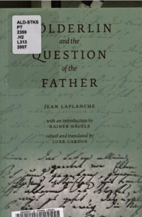 cover of the book Hölderlin and the question of the father