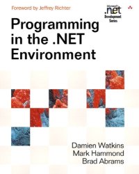 cover of the book Programming in the .NET Environment