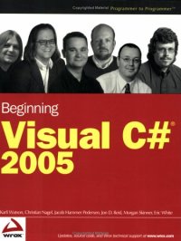 cover of the book Beginning Visual C# 2005