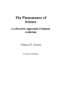 cover of the book The phenomenon of science