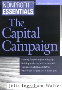 cover of the book Nonprofit Essentials: The Capital Campaign