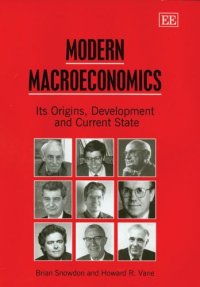 cover of the book Modern macroeconomics: its origins, development and current state