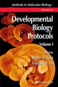 cover of the book Developmental Biology Protocols: Volume I