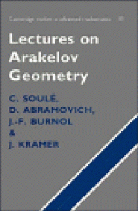 cover of the book Lectures on Arakelov Geometry