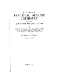 cover of the book Practical organic chemistry