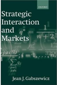 cover of the book Strategic interaction and markets