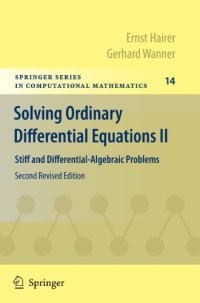 cover of the book Solving Ordinary Differential Equations II: Stiff and Differential-Algebraic Problems