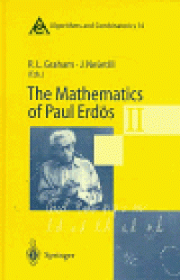 cover of the book The mathematics of Paul Erdos