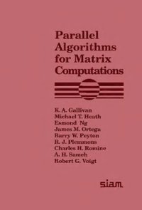 cover of the book Parallel algorithms for matrix computations