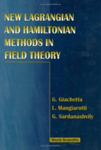 cover of the book New Lagrangian and Hamiltonian methods in field theory