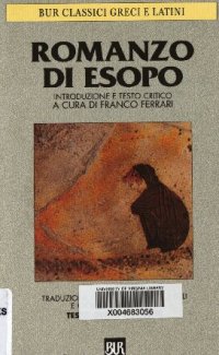 cover of the book Romanzo di Esopo