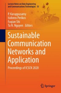 cover of the book Sustainable Communication Networks and Application: Proceedings of ICSCN 2020