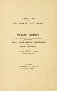 cover of the book The American Ethnographical Survey; Conestoga Expedition 1902