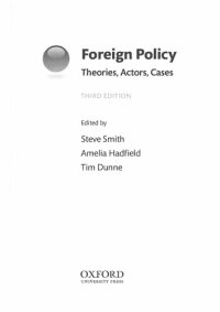 cover of the book Foreign Policy: Theories, Actors, Cases