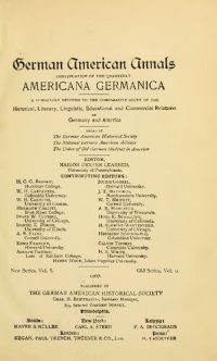 cover of the book Americana Germanica