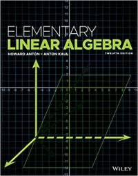 cover of the book Elementary Linear Algebra