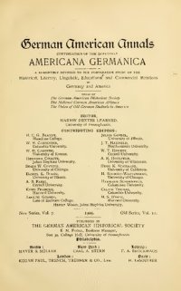 cover of the book Americana Germanica