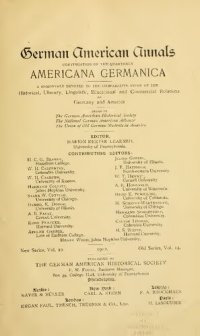 cover of the book Americana Germanica