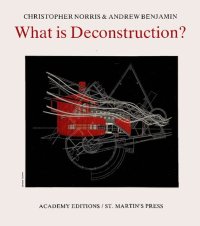 cover of the book What is Deconstruction?