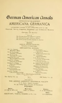 cover of the book Americana Germanica