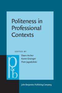 cover of the book Politeness in Professional Contexts