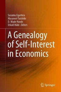 cover of the book A Genealogy of Self-Interest in Economics