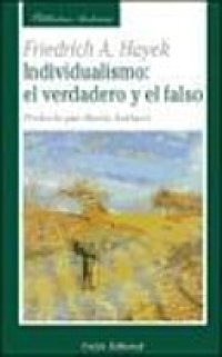 cover of the book Individualismo: el verdadero y el falso