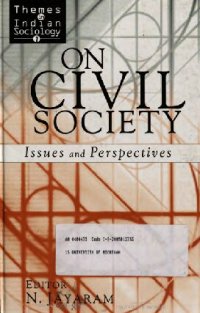 cover of the book On Civil Society: Issues And Perspectives