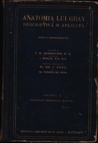 cover of the book Anatomia lui Gray descriptiva si aplicata (osteologie, artrologie, miologie)