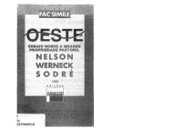 cover of the book Oeste: Ensaio sobre a grande propriedade pastoril