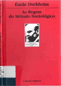 cover of the book As regras do metódo sociológico