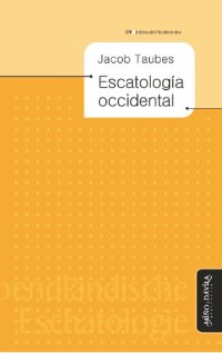 cover of the book Escatología Occidental