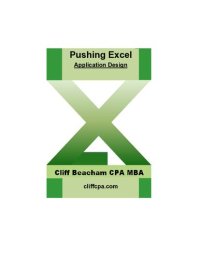 cover of the book Pushing Excel - Application Design