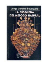 cover of the book La búsqueda del método natural