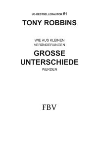 cover of the book Wie aus kleinen Veränderungen große Unterschiede werden: 365 Lektionen für mehr Selbstdisziplin