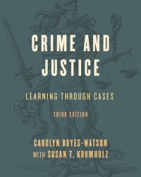 cover of the book Crime and Justice: Learning through Cases