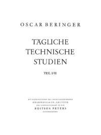 cover of the book Tägliche Technische Studien für Klavier