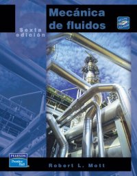 cover of the book Mecánica de fluidos (6a. ed.).