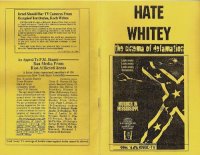 cover of the book Hate Whitey - The Cinema of Defamation